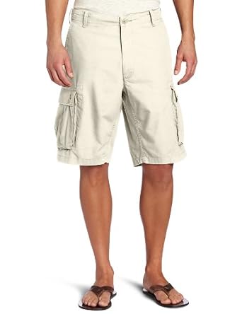 Dockers Men’s Journeyman Cargo Short, Light Buff, 36