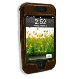 Incipio Executive Molded Leather Hard Case for iPhone 1G (Chocolate Brown)