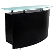 "Nautilus" Black Reception Desk