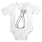 Onesie with black and white, hook, metal, hanger, Europe, tool, Norway