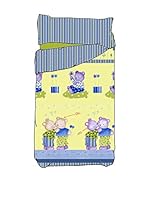 Casa Campo  Juego De Funda Nórdica Antina (Azul/Multicolor)