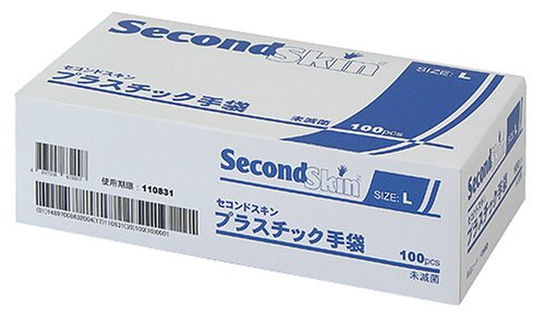 Cover image : セコンドスキン プラスチック手袋 Lサイズ