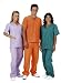 Premium 5-Pocket Scrub Sets - Large - Ciel - Set