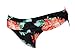 Cocoship Island Goddess Floral Bikini Bottom Shirred Waisted Bikini Swim Brief(FBA)
