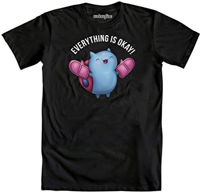 Bravest Warriors Catbug Everything is Okay! Men's T-Shirt (Medium)