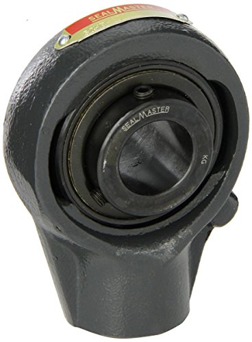 Sealmaster SCHB-208 Screw Conveyor Type Hanger Bearing, Setscrew Locking Collar, Felt Seals, 40mm Bore, 3/4" Thread Length