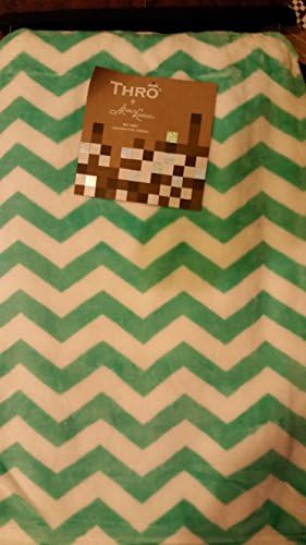 Thro By Marlo Lorenz Classic Chevron Fleece Throw Blanket Cascade Teal