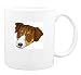 Mug with jack, dog, russell, terrier, canine