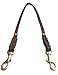 Soft Touch Collars - Leather Braided Coupler Dog Leash, Brown - Perfect For Walking Two Dogs with One Lead
