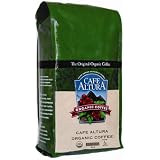 Cafe Altura Organic Coffee Regular Roast Decaf Whole Bean 32 Ounce Bag