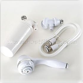 Aquasana Combo Pack #11 - AQ4105 Shower Filter System with Wand and an Extra Replacement Filter