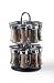 Orii Gourmet Spice Rack with 16 Jars Infused with Seasonings