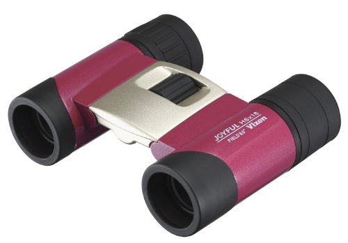 Vixen Optics 12746 Joyful H6 x 18mm DCF Binocular (Pink)