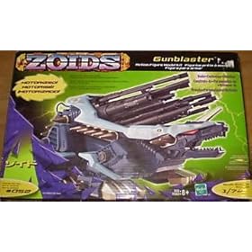  Zoids #052 Gun Blaster Gunblaster 1/72 Scale Motorized Action Figure Model Kit (2002 Hasbro)