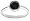 10k White Gold Black Diamond Ring (1 cttw), Size 6