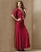 Ankle-length batwing dress
