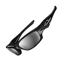 Oakley STRAIGHT JACKET Polished Black/Black Iridium Sunglasses (Polished Black,Black Iridium)