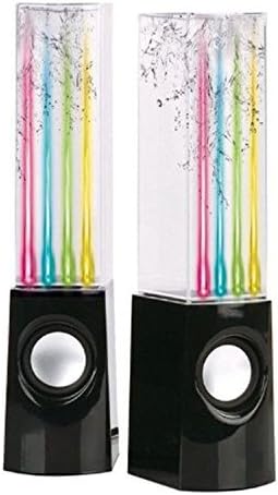 Plug And Play Muti-Colored Illuminated Fountain Water Speakers