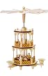 German Pyramid - Nativity Natural German Pyramid - Nativity Natural