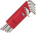 Bondhus 17095 Set of 15 Balldriver L-wrenches with BriteGuard Finish, sizes 1.27-10mm