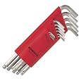 Bondhus 17095 Set of 15 Balldriver L-wrenches with BriteGuard Finish, sizes 1.27-10mm