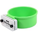 Kennel-Gear 20 oz Plastic Dog or Cat Bowl Kit, Green
