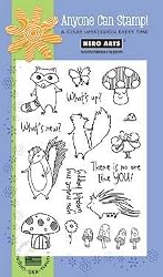 Hero Arts 4x6 Woodland Creatures Clear Stamp Set