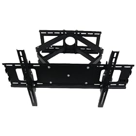Double arm extra strong swing arm Plasma TV wall bracket to fit 42" LG model 42PG6000 flat screen TV supplied with all fittings and fixings and featuring full tilt and swivel functions for the perfect viewing experience.