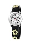Jacques Farel Kids' HBBC8634R Soccer Watch and Key Chain Gift Set