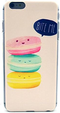 For iphone 6 Plus , TUTUWEN Delicious Sugar [Bite Me] Style Case Hard Back Armor Bumper Protective Cover for Apple iphone 6 Plus (5.5 ")