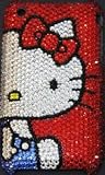 Hello Kitty Iphone 4g Case Swarovski Crystal Design