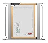 reer KSG85 - Türgitter Lea, Plexiglastüre, Verstellbereich 73 - 85 cm