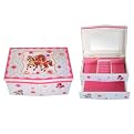 Wooden Jewelry Box with Light