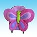 Kids Pink Butterfly Rolling Roller Backpack / Suitcase / Dance Animal Bag