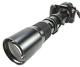 500mm BOWER Telephoto Lens for Pentax *ist, K10D, K100D, K20D dSLR