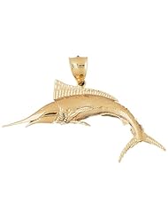 CleverEves 14K Gold Pendant Marlin 13.2 - Gram(s)