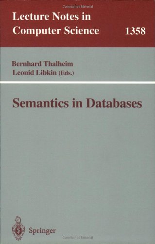 enlarge Semantics in Databases (Lecture Notes in Computer Science)