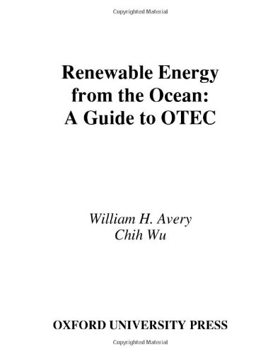 renewable energy from the ocean a guide to otec johns hopkins university applied physics laboratories series