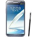 Samsung Galaxy Note II (7100) - Smartphone libre Android (pantalla t�ctil de 5,5" 720x1280, c�mara 8 Mp, 16 GB de capacidad, 4 procesadores de 1.6 GHz, 2 GB de RAM, S.O. Android 4.1) color gris [Importado de Alemania]