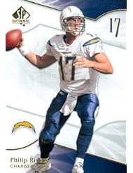 Collectibles: Philip Rivers footballl Card (San Diego Chargers) 2009 Upper Deck SP #50 - Autograph Warehouse