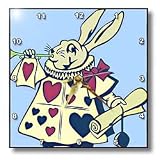 Magical Rabbit - Fun and Whimsical Art - Alice in Wonderland - 10x10 Wall Clock Magical Rabbit - Fun and Whimsical Art - Alice in Wonderland - 10x10 Wall Clock