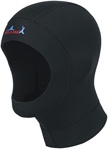 New Black 1mm Neoprene Scuba Diving Hat Scuba Diving Hood Divers Cap Size S