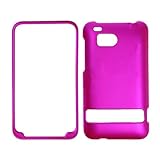 Premium - HTC 6400/ ThunderBolt Leather Honey Hot Pink - Faceplate - Case - ....