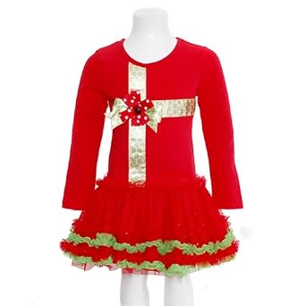 Rare editions holiday christmas dress