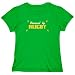 POWERED BY Rugby Sports Womens T-Shirt (Green, Sizes X-Small - XXX-Large)