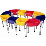 ECR4Kids 10 Station Sand and Water Center with Lids