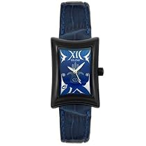 Elini Women's Nazar Blue Leather Watch #BL785HMSCRBL