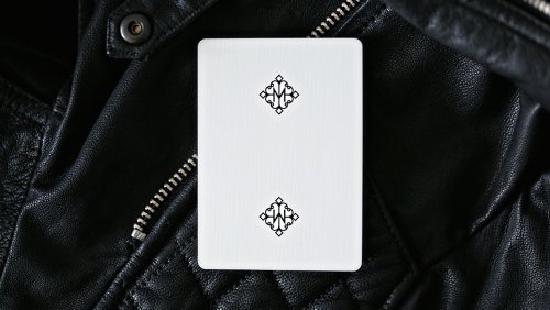 White Rounders Playing Cards Deck by Daniel Madison and Ellusionist