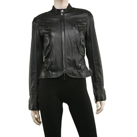 MAXSTUDIO SOFT LEATHER MOTO GODDESS JACKET