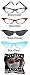 50's Rhinestone Costume Glasses
